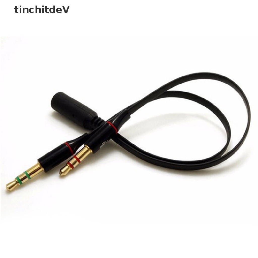 Cáp Chia Âm Thanh Tai Nghe 3.5mm Lỗ CắM Sang 2 ĐầU CắM Chữ Y Chuyên DụNg