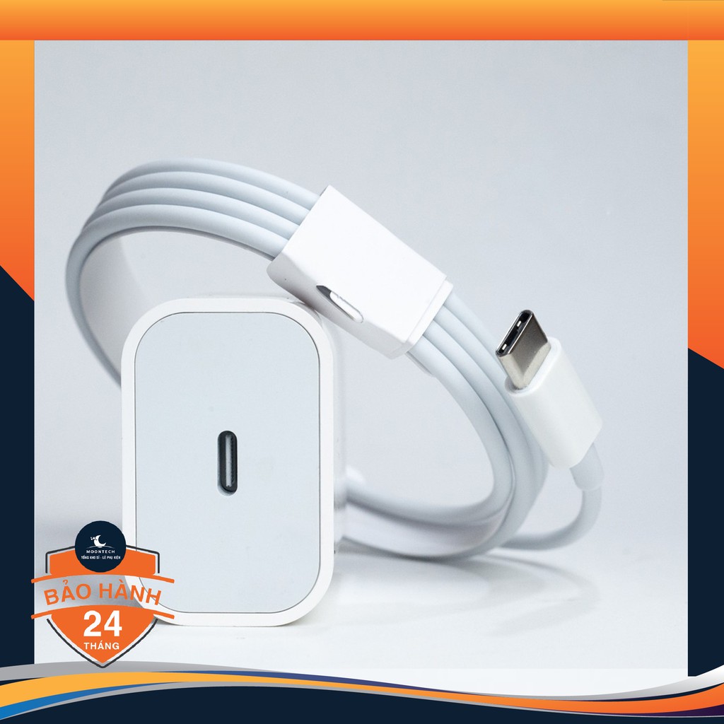 Bộ Sạc Nhanh Iphone PD 18W USB-C To Lightning (BH 24 tháng)