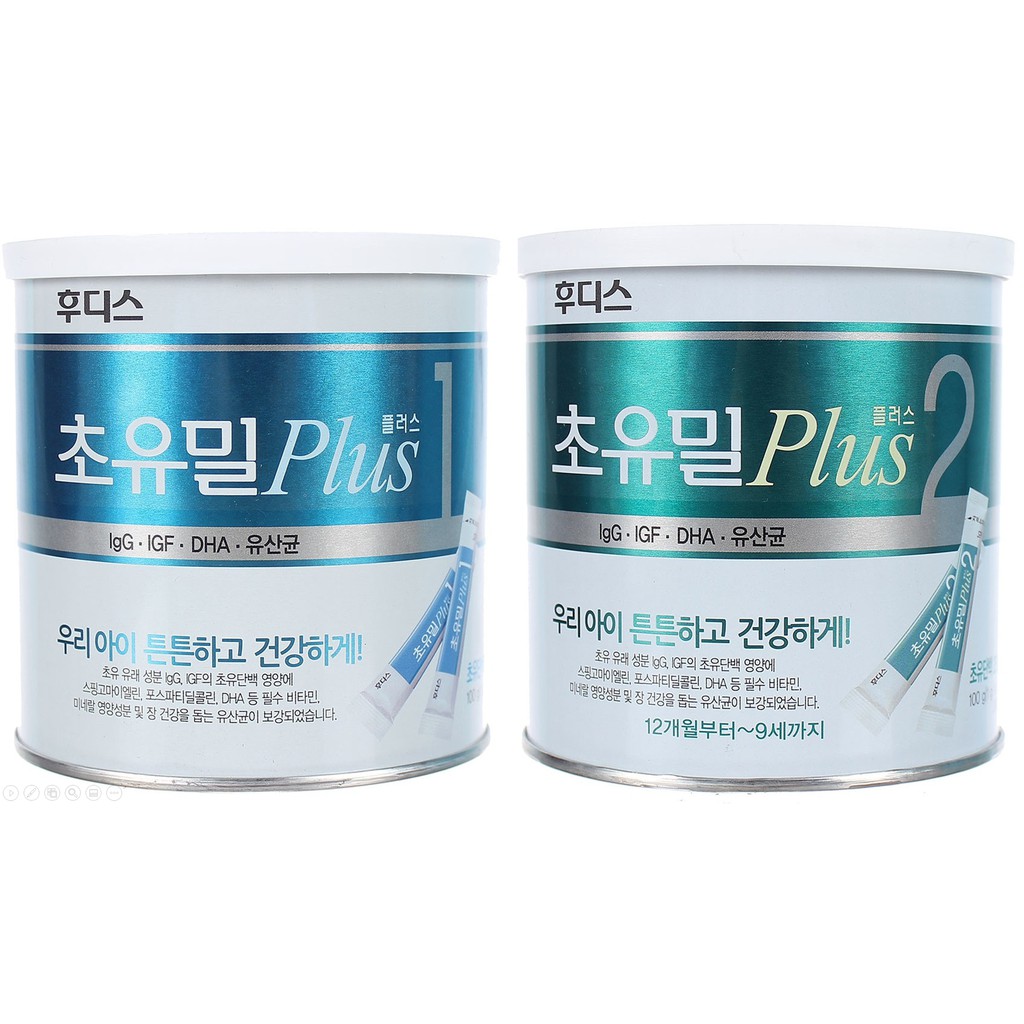 Sữa ILdong Hàn Quốc Cho Bé Số 1,2 100g mẫu mới