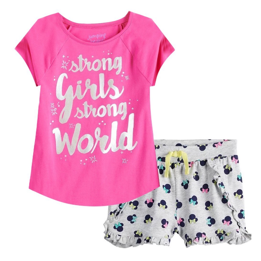 Đồ bộ ngắn JB cho bé gái (11-19kg)