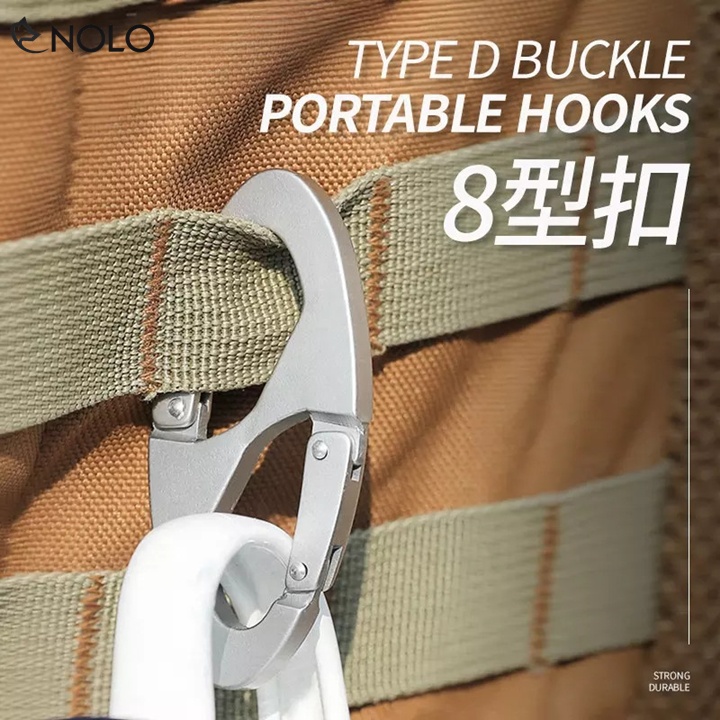 Combo Móc Chìa Khóa Dã Ngoại Càng Số 8 Và 2 Ống Đựng Thuốc Con Nhộng Chống Nước Chất Liệu Hợp Kim Nhôm