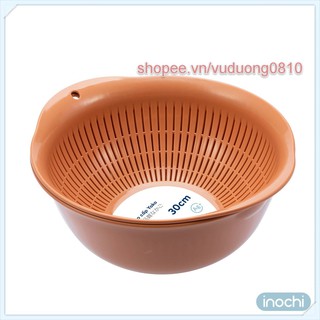 BỘ THAU RỔ NHỰA INOCHI 30CM