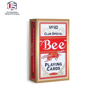 Bộ bài tây Bee Playing Cards - Bridge Size [Hàng Mỹ]