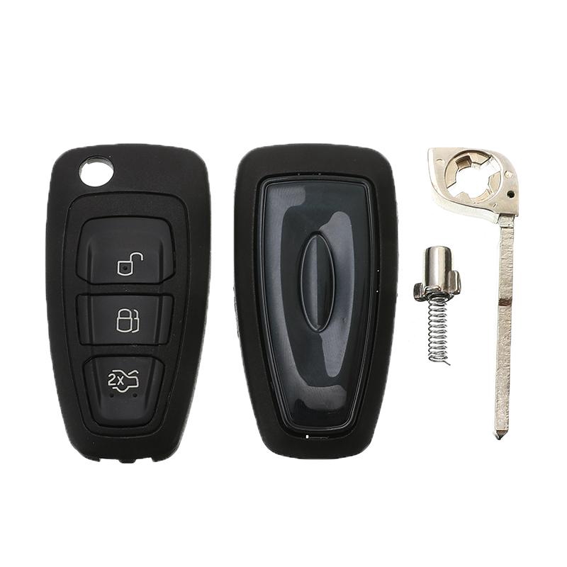 Vỏ Chìa Khóa Điều Khiển Từ Xa 3 Nút Bấm Cho Xe Ford Focus Mk3 Và T6 Ranger