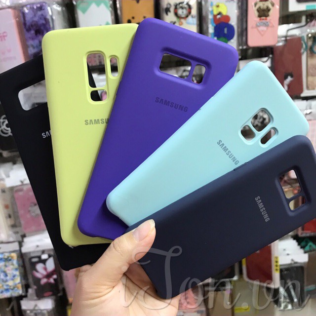 Ốp lưng không bám bẩn Samsung Galaxy S8 | S9 | S8plus | S9plus | Note 8 | Note 9 - Ốp Silicon mịn chính hãng