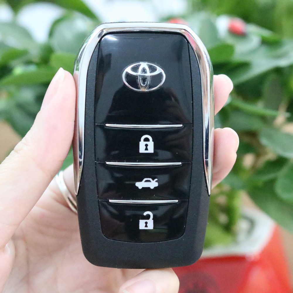 Vỏ độ chìa khoá Toyota  Vỏ chìa khoá Toyota Yago, Innova, Altis 3 nút mẫu gập sang đời cao