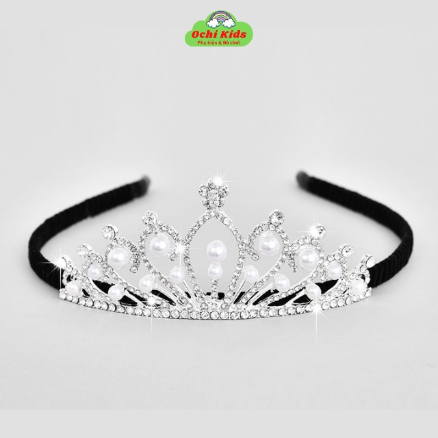 Cài tóc vương miện, xước tóc hình vương miện cho bé gái, xược công chúa Ochi Kids