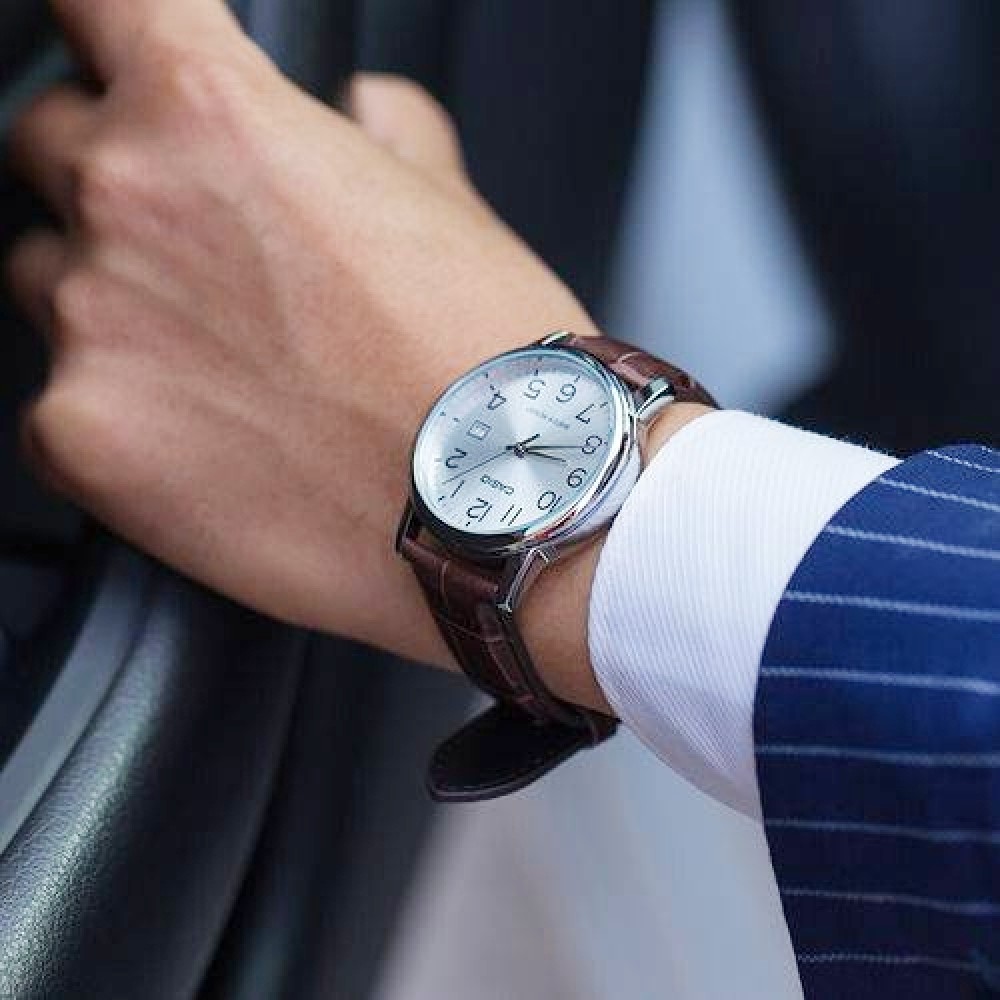 Đồng hồ nam chính hãng Casio MTP-V002 Series  chính hãng Anh Khuê