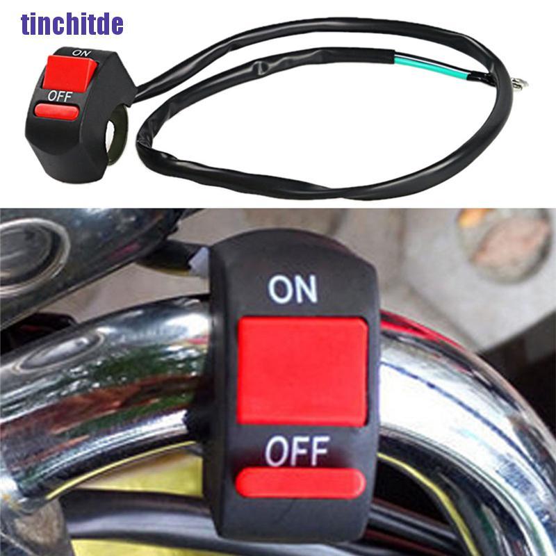 Công Tắc Đèn Led Tròn Chuyên Dụng Cho Xe Mô Tô