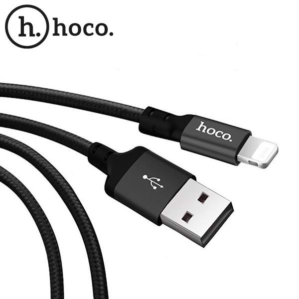 Dây sạc bọc dù hoco x14 - cáp sạc bọc dù dây dài 1m 2m 3m cho iphone androi - vienthonghn