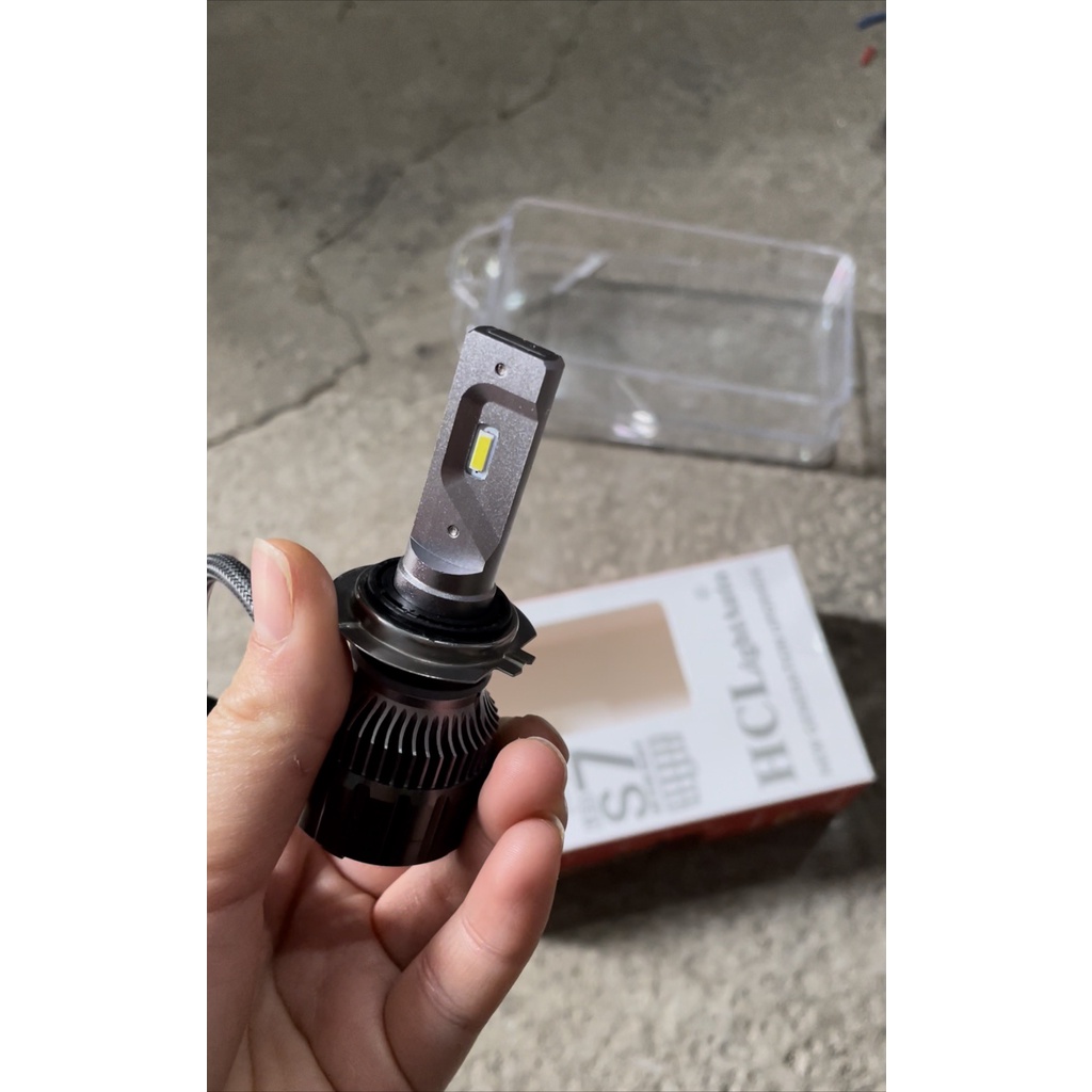 Một đôi Bóng led đèn pha cos HCL chân cắm H7 H1 H4 H3 cho xe oto