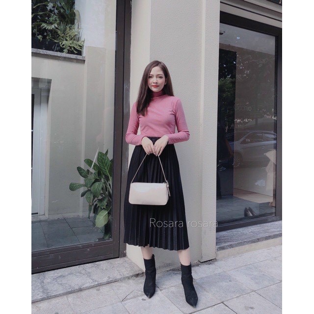 Áo giữ nhiệt cổ cao 3 phân cao cấp Motie lên dáng siêu đẹp