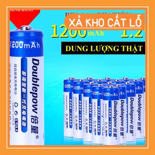 Bộ pin tiểu và sạc Doublepow AA, AAA