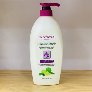 Kem xả chanh Saroma dưỡng tóc mềm mượt, phục hồi tóc khô xơ, hư tổn Tinh Dầu 100 Shop