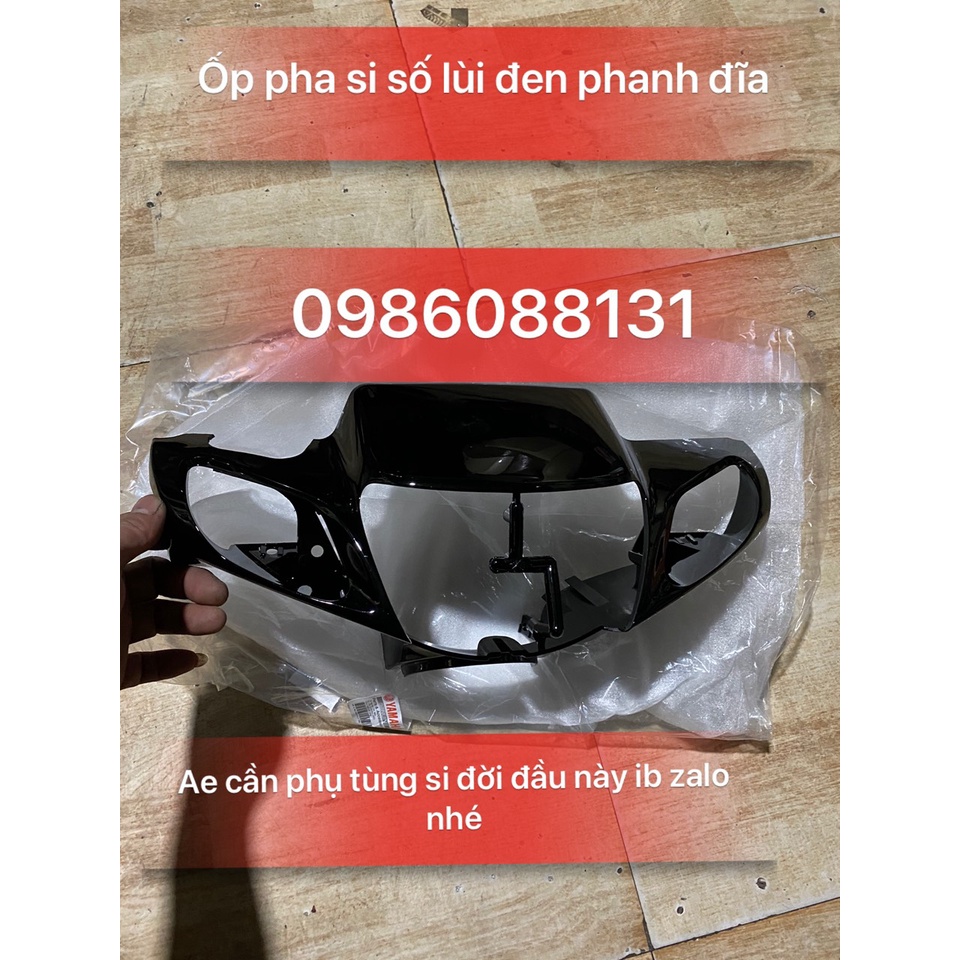 ốp Pha si số lùi đen bóng Zin chính hãng