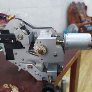 Bộ giảm tốc đôi tháo máy motor bldc - dc motor 12-24v