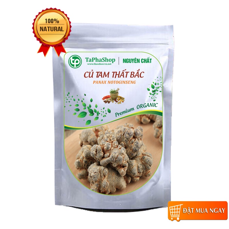 Củ tam thất bắc [Loại 1, Thơm, Mới]
