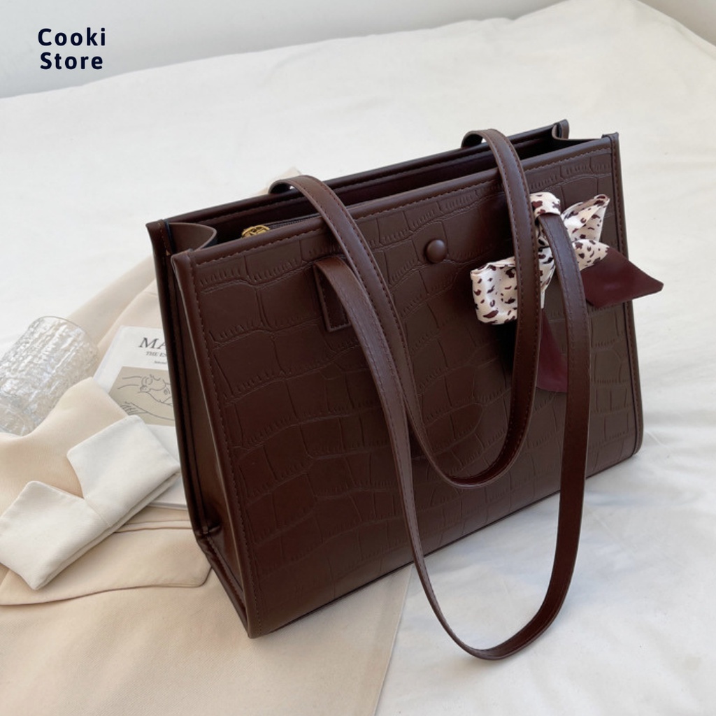 Túi Xách Công Sở Nữ Sian Bag Cooki Store Đựng vừa A4, Laptop Thời trang, Sang Trọng, Dùng đi học, đi làm, đi chơi