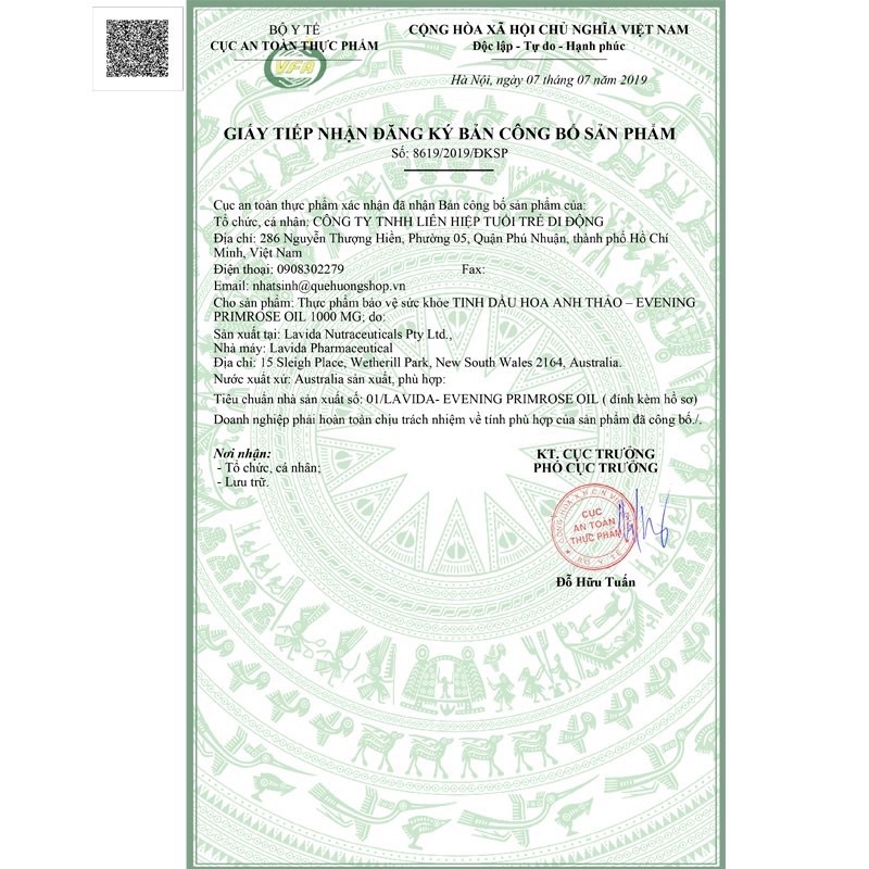 Viên Uống Hỗ Trợ Cân Bằng Nội Tiết Tố Nữ Nature's Way Evening Primrose Oil 200 Viên