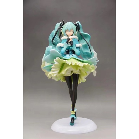 Mô hình nhân vật Vocaloid Miku anime chibi trang trí trưng bày đẹp