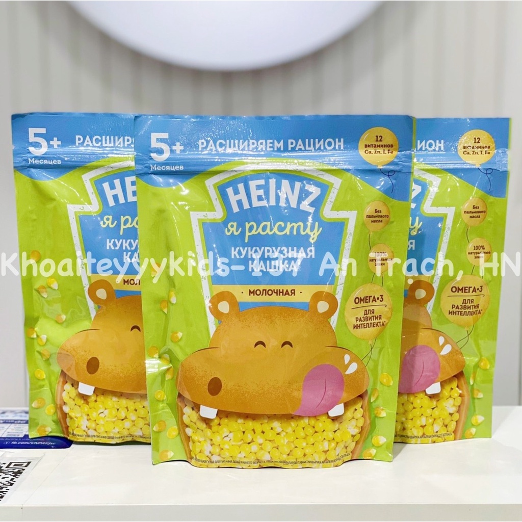 Bột ăn dặm Heinz Nga 4m+