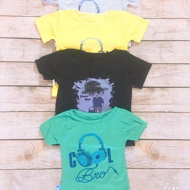 Combo 75 áo cộc cotton 4c