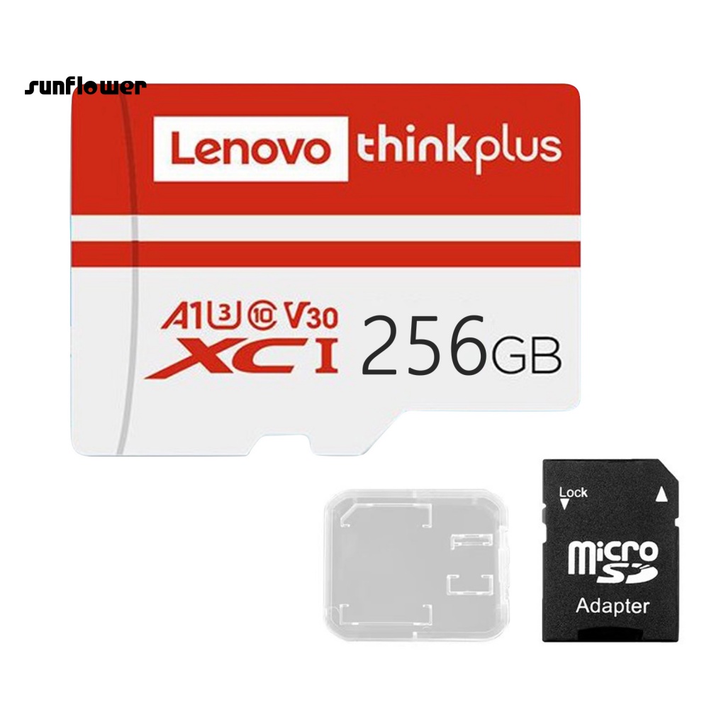 Thẻ nhớ TF Lenovo 32 / 64 / 128 / 256 / 512GB / 1TB siêu nhẹ chống nhiệt cao cho máy ảnh