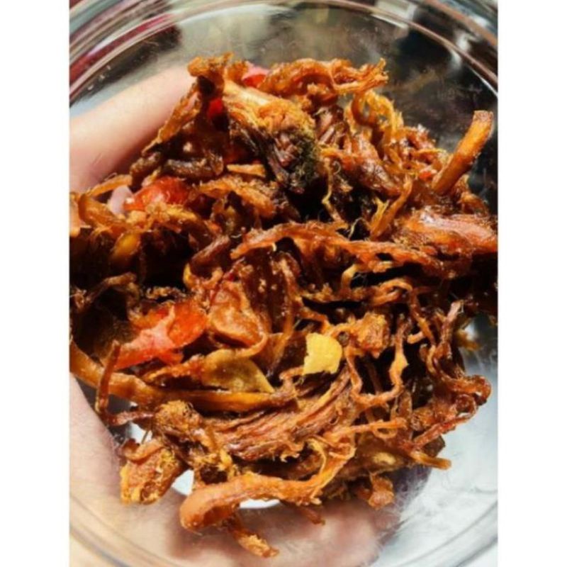 (Q8 sẵn) Khô heo cháy tỏi 300g