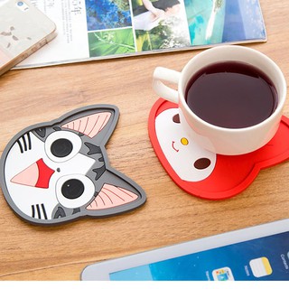Combo 5 Miếng Lót Ly Hình Thú