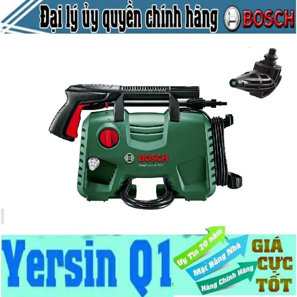 Easy AQT 120 (Máy phun xịt rửa áp lực cao Bosch)