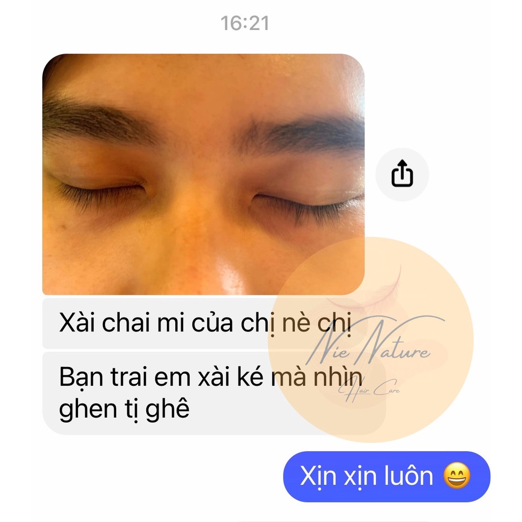 Tinh chất dưỡng mi serum dưỡng dài mi, mày bồ kết NIE NATURE