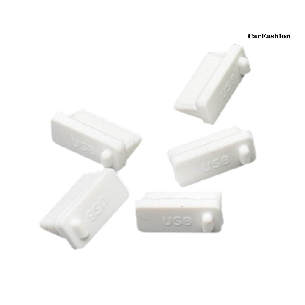 Set 5 Nút Bịt Cổng Usb 2.0 / 3.0 Chống Bụi Cho Pc Notebook