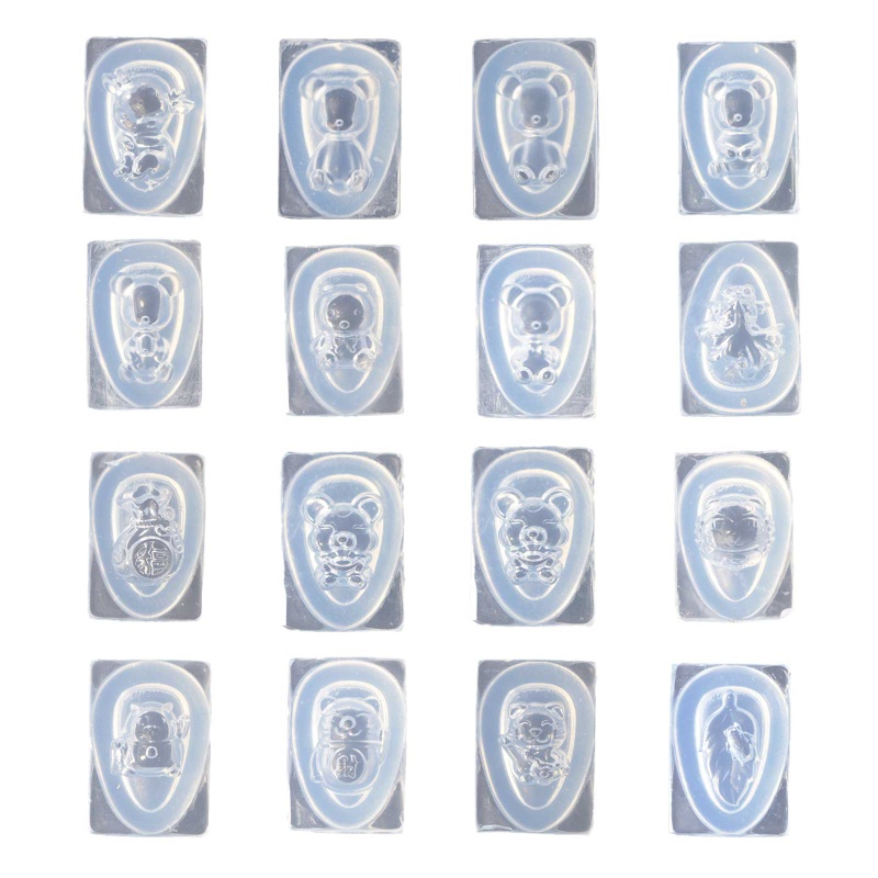 Khuôn Silicone Tạo Hình Làm Móng Tay 3D DIY