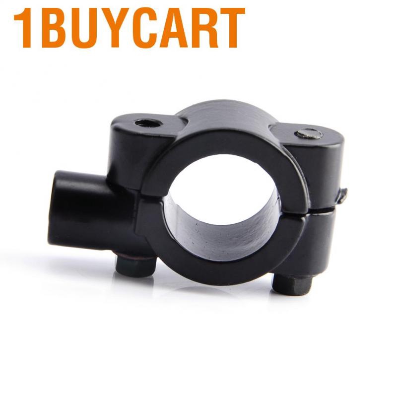 Bộ kẹp kính chiếu hậu gắn tay lái trái / phải xe mô tô 10mm 7/8&quot;