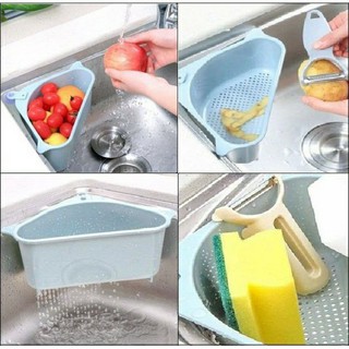 [Bồn Rửa Bát] Khay nhựa tam giác đa năng lọc rác bồn rửa chén Tiện Lợi