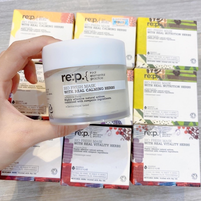 Mặt nạ đất sét re:p Bio fresh Mask
