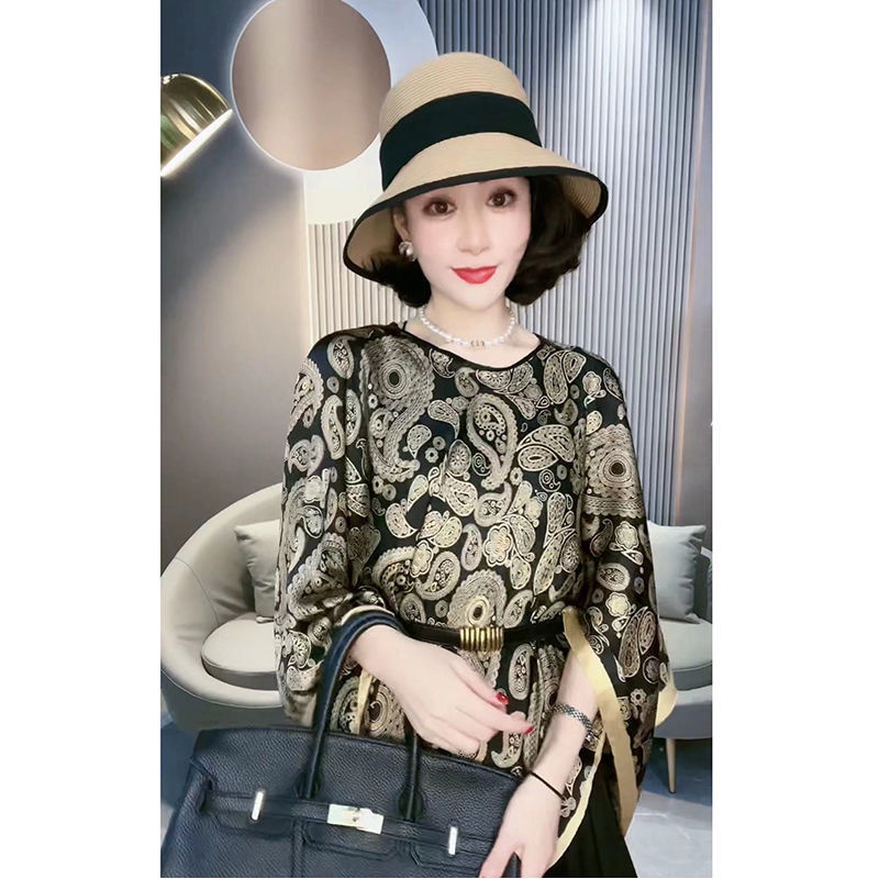 Shuofeng Khăn Choàng Đi Biển Chống Nắng Chui Đầu Bằng Lụa Họa Tiết Ngựa Vằn Phong Cách Phương Tây Thời Trang Xuân Hè