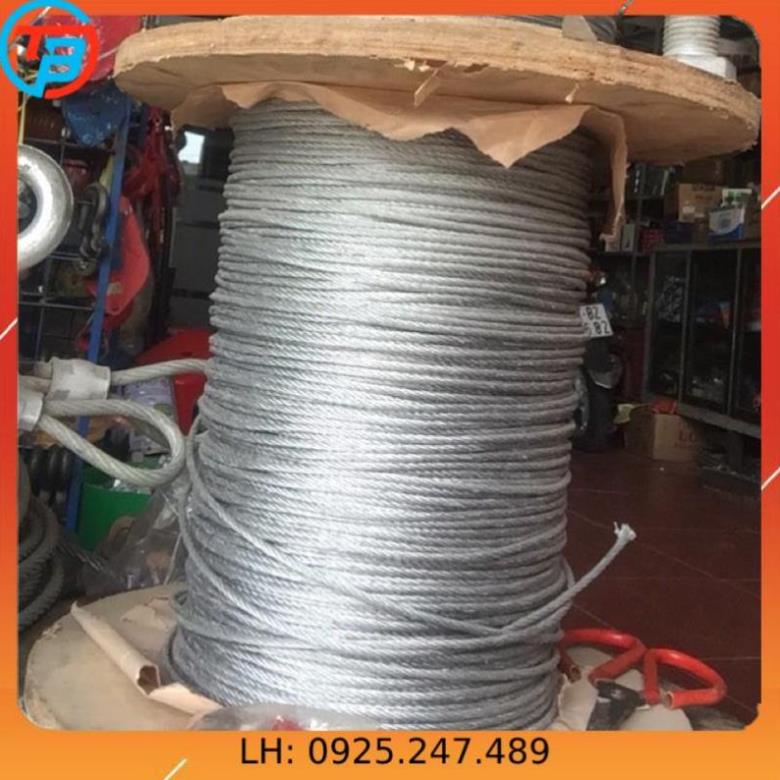 Cáp thép mạ phi 5 dài 20 mét - CÁP THÉP THÁI BÌNH VINA