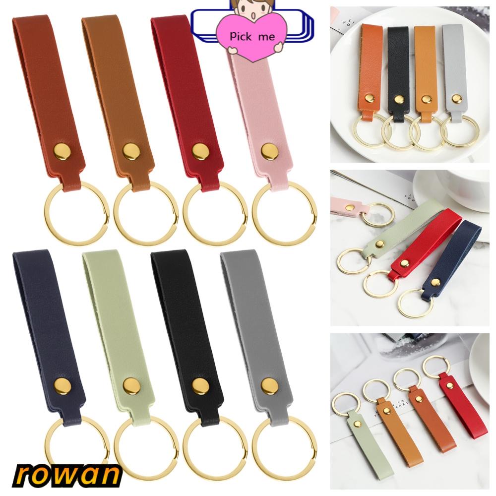 Móc Khóa Da Pu 8 Màu Thời Trang