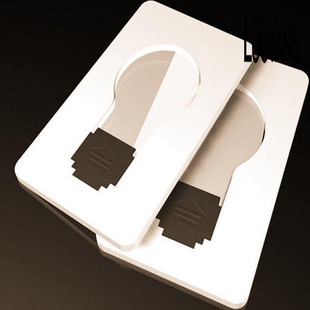 Thẻ Đèn Pin LED Mini Có Thể Gấp Gọn Bỏ Túi Tiện Dụng