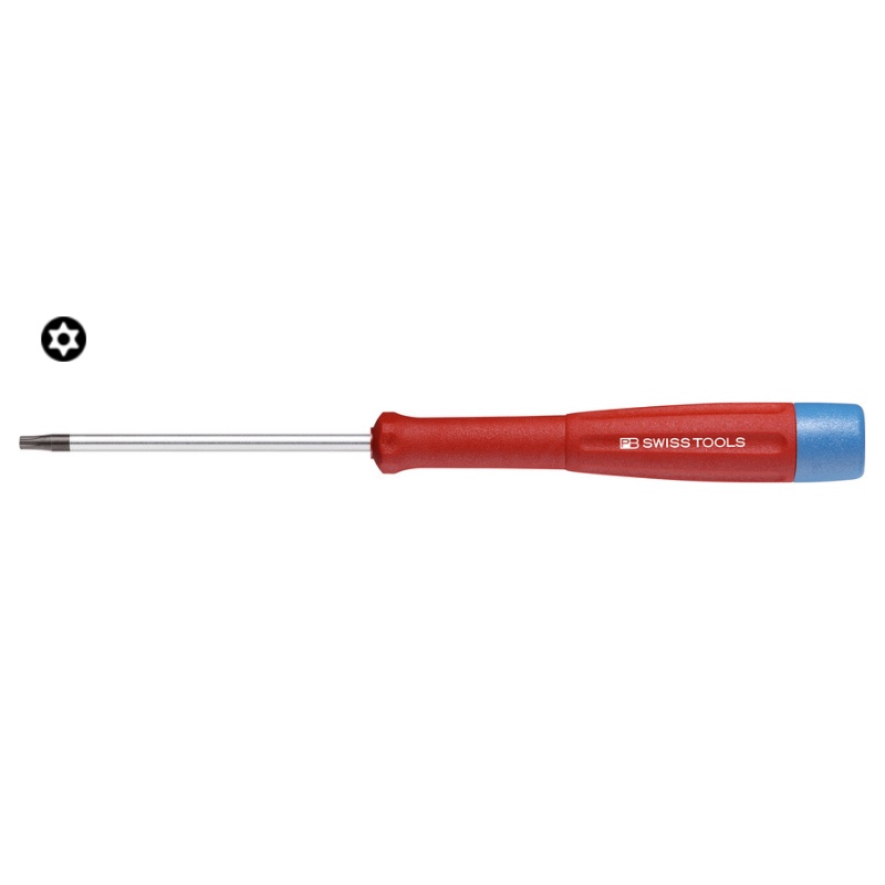 Tô Vít Mở Linh Kiện Điện Tử Hoa Thị T 8 Có Lỗ PB Swiss Tools 8124.B 8-60