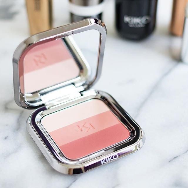 Phấn má hồng KIKO Shade Fusion mix 3 màu siêu iu, siêu xinh | BigBuy360 - bigbuy360.vn