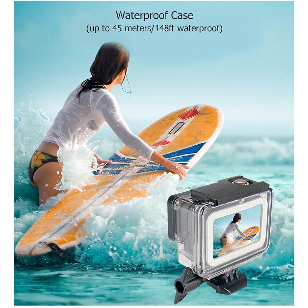 Vỏ Chống Nước Cho Máy Gopro Hero 8 Black - Hàng Nhập Khẩu