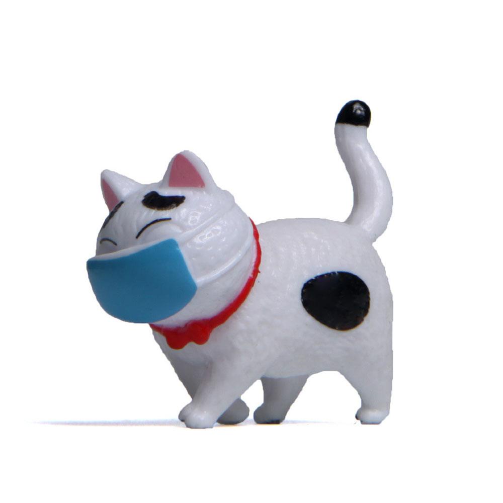 Mô Hình Chú Mèo Bằng PVC Trang Trí Tiểu Cảnh