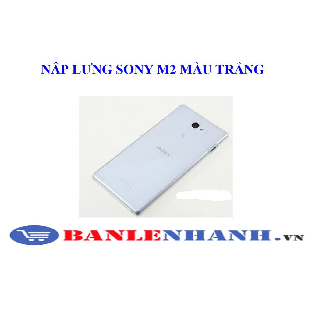 NẮP LƯNG SONY M2 MÀU ĐEN