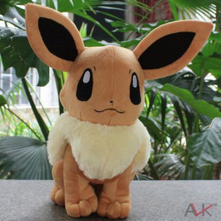 Đồ chơi thú Eevee nhồi bông kích thước lớn phim hoạt hình Pokemon
