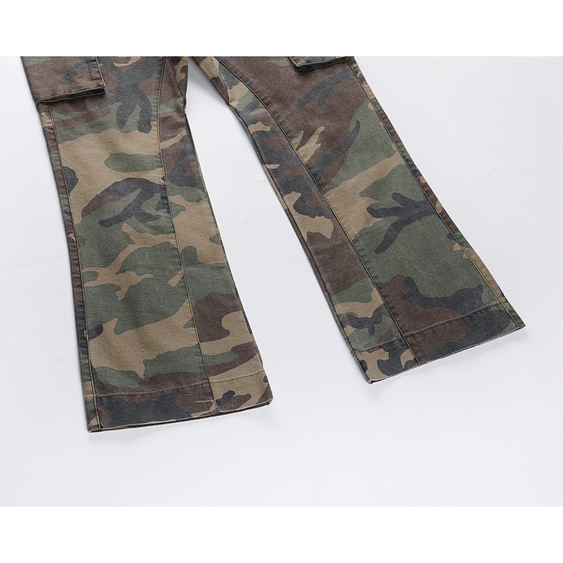 ⚡️⚡️Quần Cargo ống loe AMIRI quân đội / Cargo pant Camo ống loe-Quần túi hộp AMIRI/ Quần túi hộp quân đội