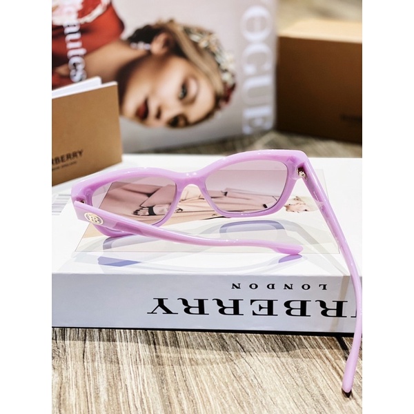 Mắt kính nữ  BURBERRY Hồng tím nhẹ, form xinh dễ đeo 🥰