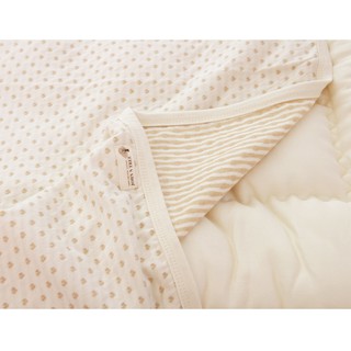 JOHN N TREE Khăn quấn bé có nón organic cotton