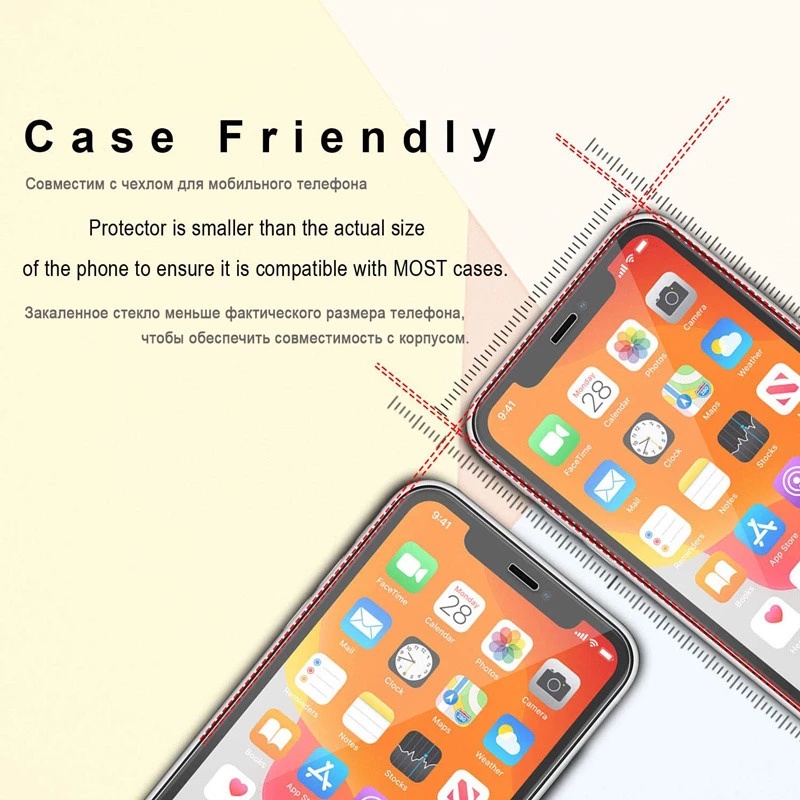 Kính Cường Lực 3D HD Toàn Màn Hình Cho iPhone 12 / 12 Pro 11 / 12 Pro